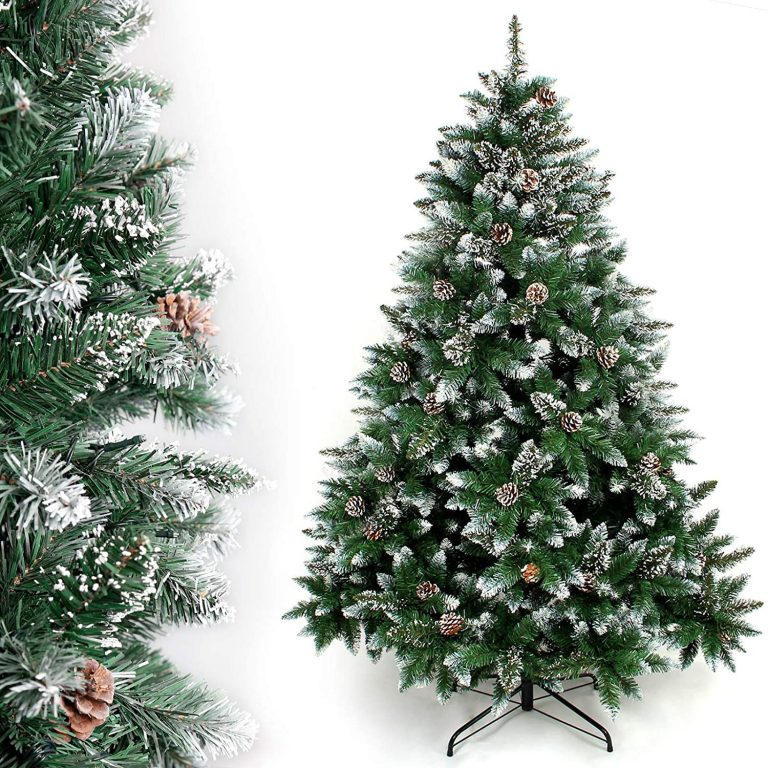 Sapin De Noel Artificiel Enneigé-180cm  Floranet